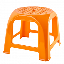 Пластмасова табуретка ХЛАПЕ оранж